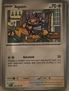 2025 Pokémon ME02: Phantasmal Flames #078 Aipom — front