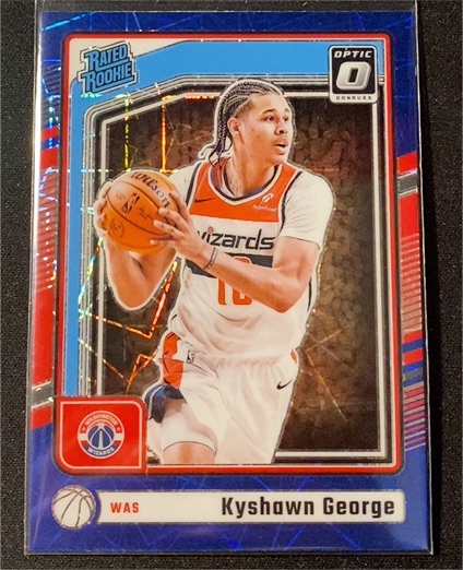 2024-25 Donruss Optic #299 Kyshawn George — front