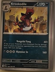 2025 Pokémon ME02: Phantasmal Flames #066 Krookodile — front