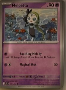 2014 Pokémon Phantasmal Flames #40 Meloetta — front