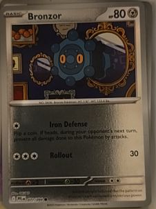 2025 Pokemon ME02: Phantasmal Flames #071 Bronzor — front