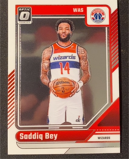 2024-25 Donruss Optic #57 Saddiq Bey — front