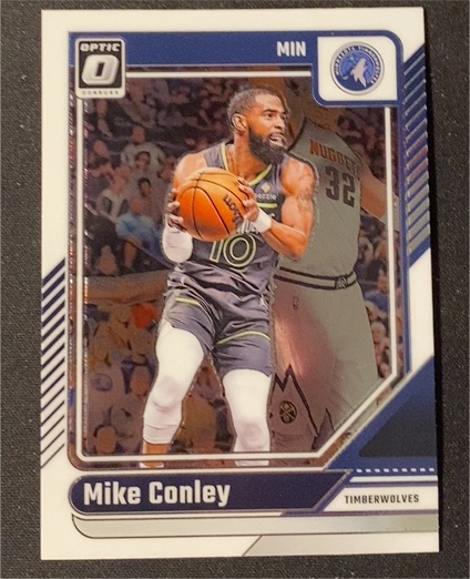 2024-25 Donruss Optic #MIN Mike Conley — front