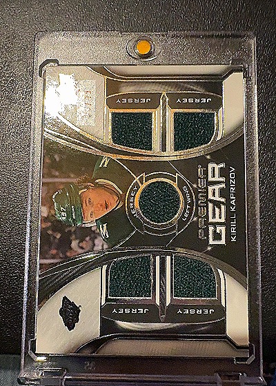2022-23 Upper Deck Premier Premier Gear Kirill Kaprizov — front
