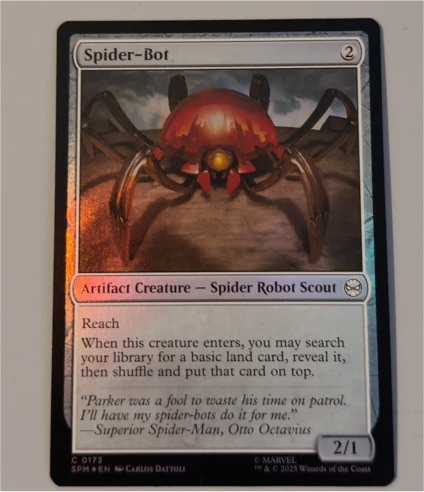 2025 Marvel's Spider-Man #173 Spider-Bot — front