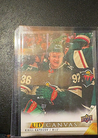 2022-23 Upper Deck UD Canvas #C161 Kirill Kaprizov — front