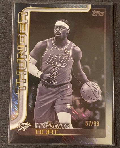 2025-26 Topps #117 Luguentz Dort — front