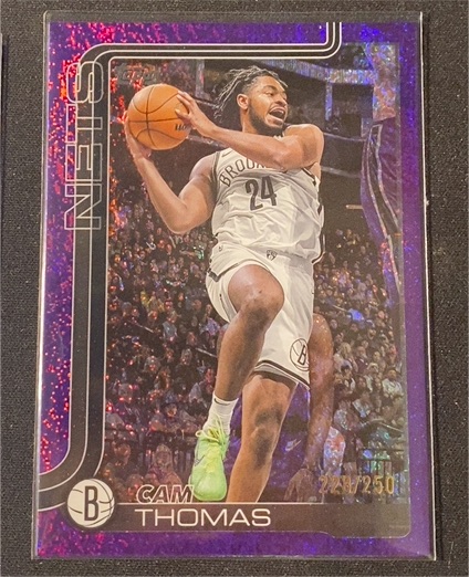 2025-26 Topps Basketball #11 Cam Thomas — front