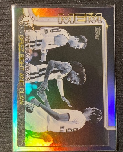 2025-26 Topps #298 Grit And Grind Grizzlies Team — front