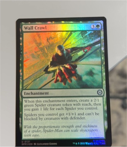 2023 Magic: The Gathering #U 012 Wall Crawl — front