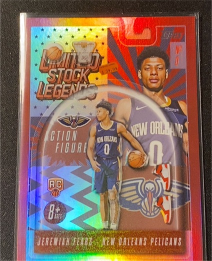 2025-26 Topps Limited Stock Legends #LST-1 Jeremiah Fears — front