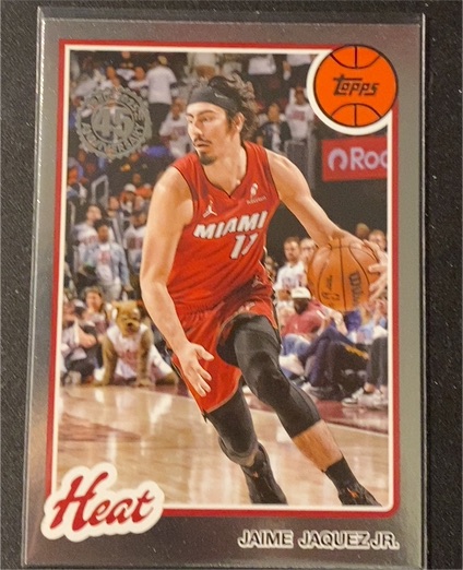 2025-26 Topps 1980-81 Topps Basketball #80BK-29 Jaime Jaquez Jr. — front