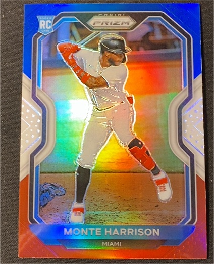 2021 Panini Prizm #118 Monte Harrison — front