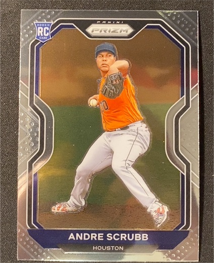 2021 Panini Prizm #54 Andre Scrubb — front