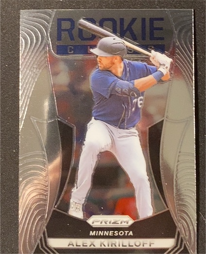 2021 Panini Prizm #RC2 Alex Kirilloff Rookie Class Silver Prizm Minnesota Twins — front