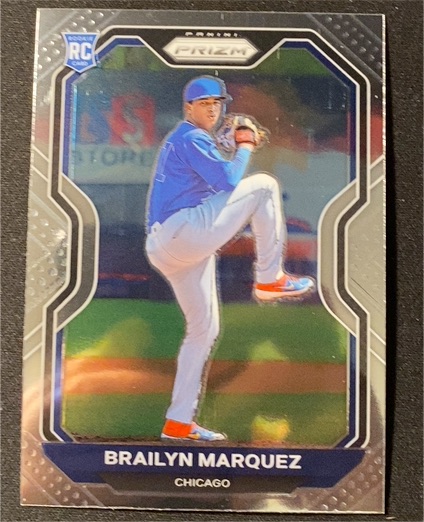 2021 Panini Prizm #12 Brailyn Marquez — front