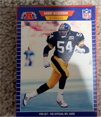 1989 Pro Set #353 Hardy Nickerson — front