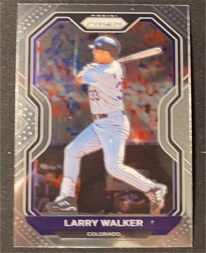 2021 Panini Prizm #69 Larry Walker — front