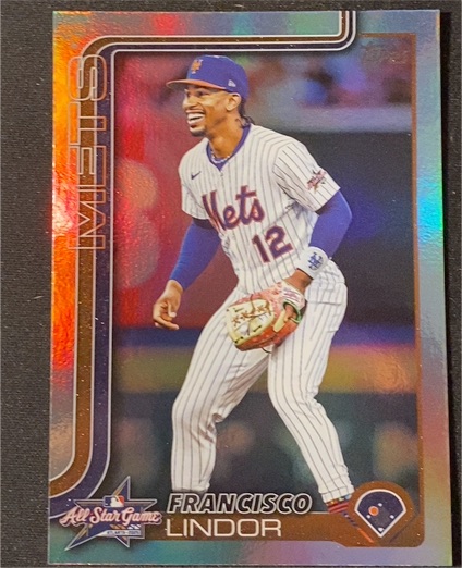 2025 Topps Update #ASG-17 Francisco Lindor — front