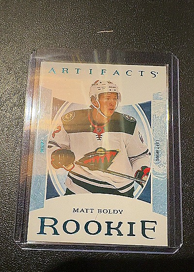 2022-23 Upper Deck Artifacts #176 Matt Boldy Rookie — front