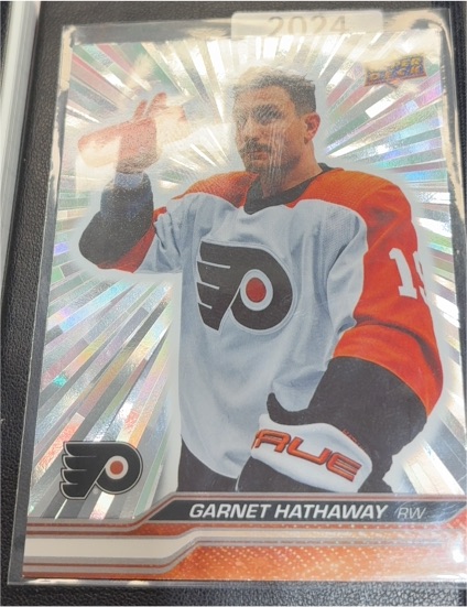 2023-24 Upper Deck Outburst #599 Garnet Hathaway — front