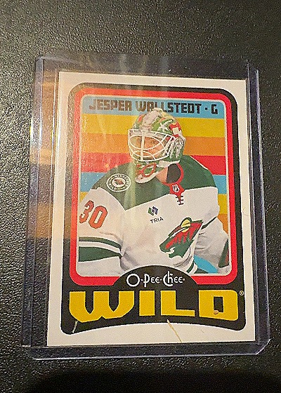 2024-25 O-Pee-Chee Retro #541 Jesper Wallstedt — front