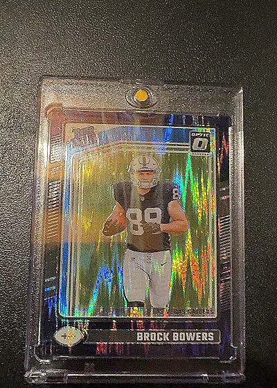 2024 Panini Donruss Rated Rookie #9 Brock Bowers — front