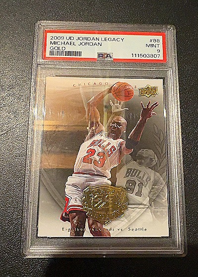 2009 Upper Deck Jordan Legacy #88 Michael Jordan Gold — front