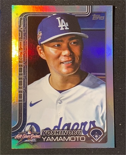 2025 Topps Update #ASG-32 Yoshinobu Yamamoto — front