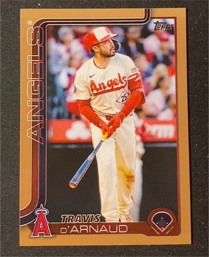 2025 Topps Update #US33 Travis D'Arnaud — front