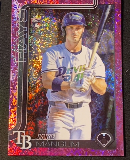 2025 Topps Update #RC Jake Mangum — front