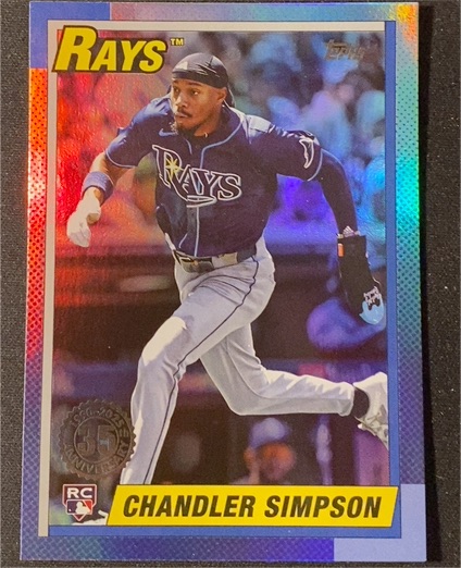 2025 Topps Update #U90-6 Chandler Simpson — front