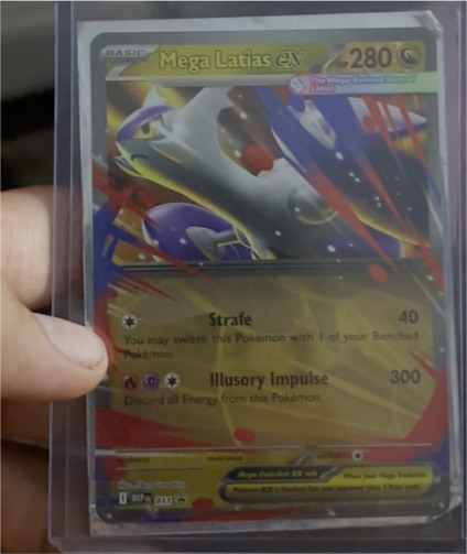 2014 Pokémon Mega Evolutions #011 Mega Latias EX — front