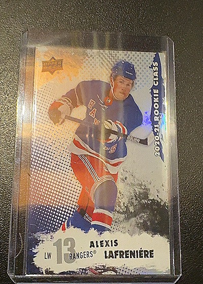 2020-21 Upper Deck Rookie Class #RC-1 Alexis Lafreniere — front