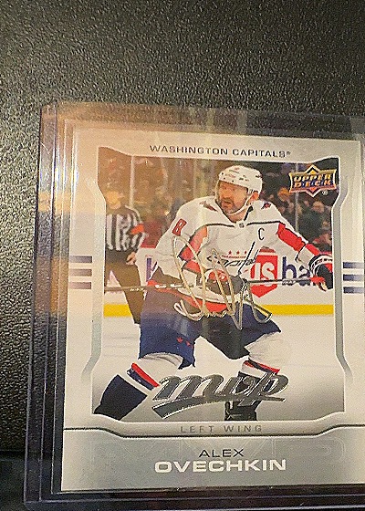 2014-15 Upper Deck MVP Silver Script #273 Alexander Ovechkin Capitals — front