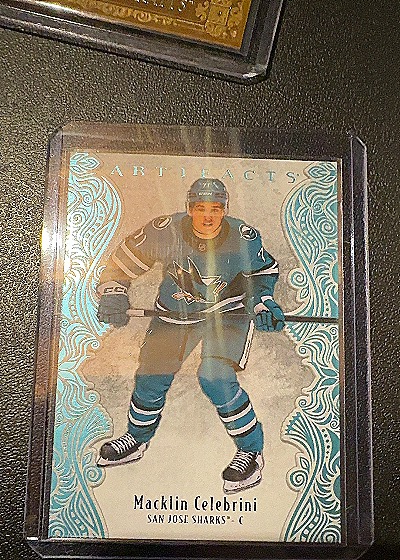 2025-26 Upper Deck Artifacts #42 Macklin Celebrini — front