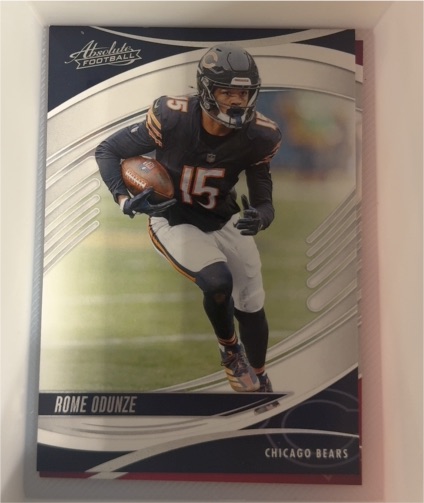 2025 Panini Absolute #72 Rome Odunze — front
