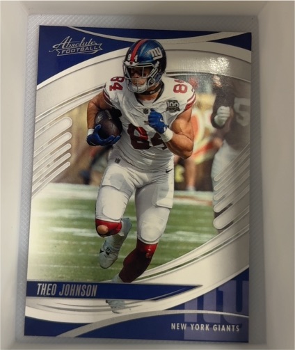 2025 Panini Absolute #50 Theo Johnson — front
