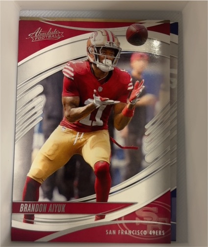 2025 Panini Absolute #88 Brandon Aiyuk — front