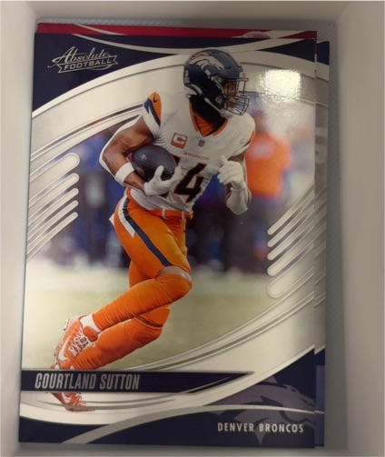 2025 Panini Absolute #47 Courtland Sutton — front