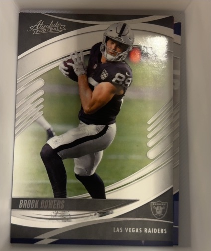 2025 Panini Absolute #17 Brock Bowers — front
