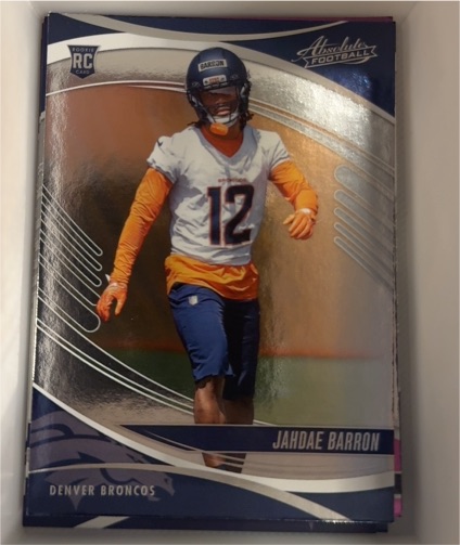 2025 Panini Absolute #131 Jahdae Barron — front
