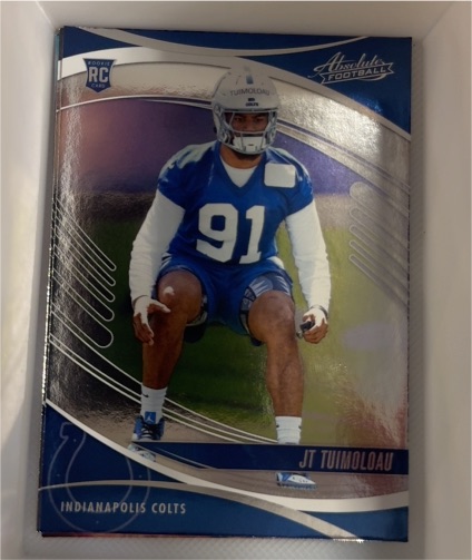 2025 Panini Absolute #147 JT Tuimoloau — front