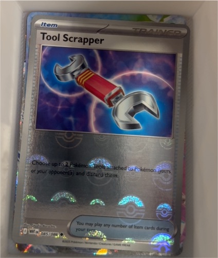 2025 Pokémon SV11W #085/086 Tool Scrapper — front