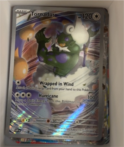 2023 Pokémon SVP #210 Tornadus — front