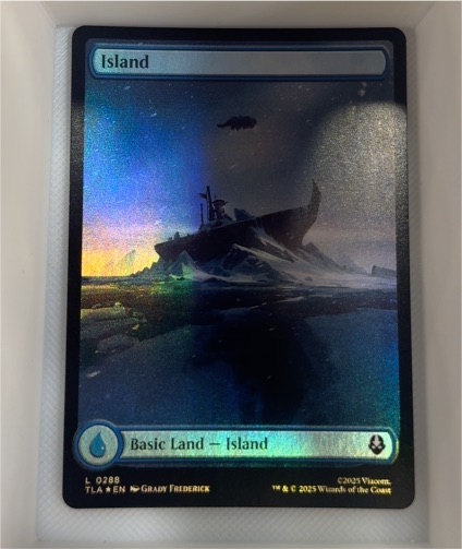 2005 Magic The Gathering #0288 Island — front