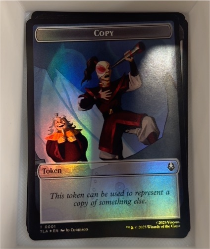 2025 Magic: The Gathering Copy Spirit Token — front