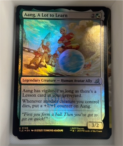 2025 Avatar: The Last Airbender: Eternal #146 Aang, A Lot to Learn — front