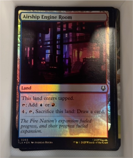 2025 Wizards of the Coast MTG Airship Engine Room #265 — front