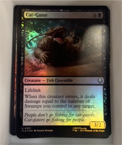 2025 Magic: The Gathering #U 0991 Cat-Gator — front